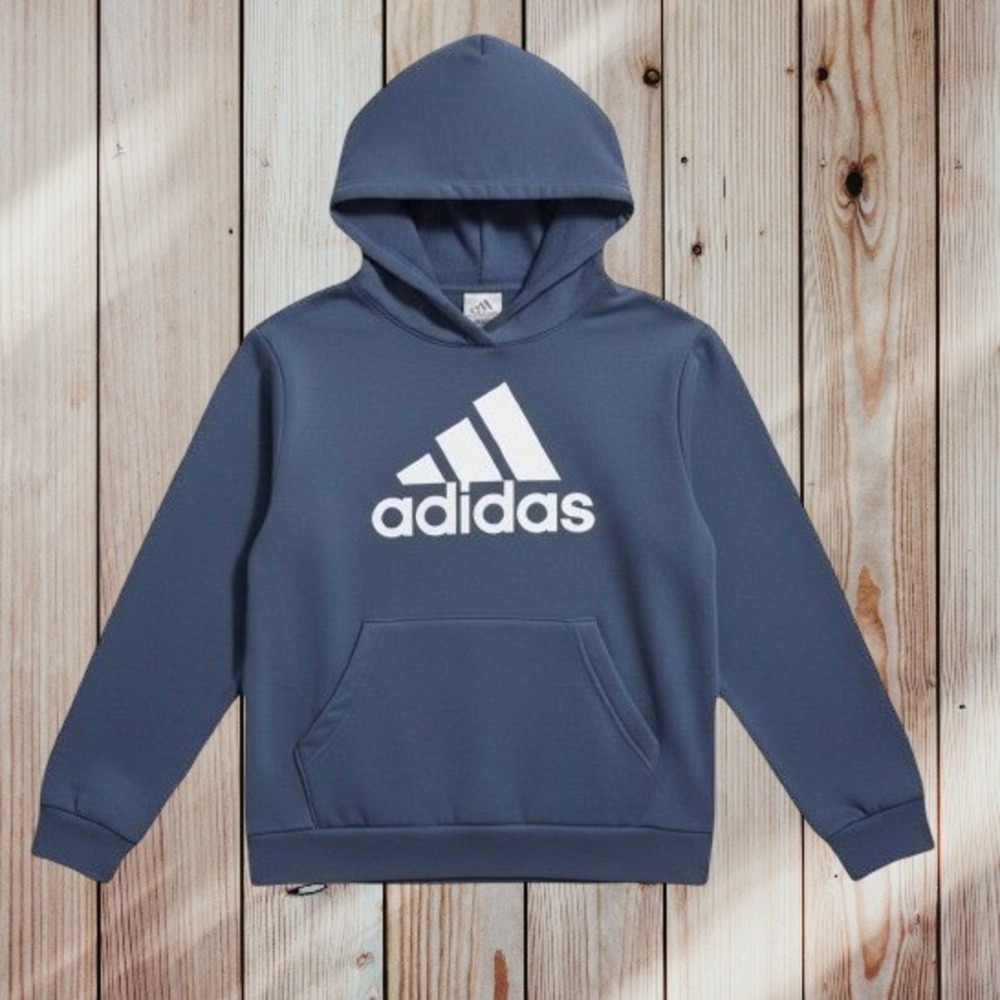 Adidas Pullover Long Sleeve Pocket Hoodie Womens M